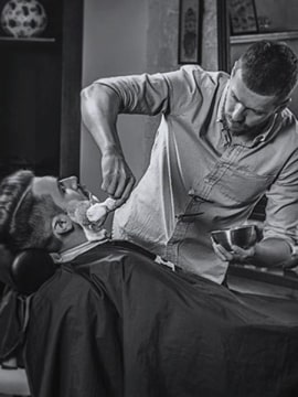 barber shaves