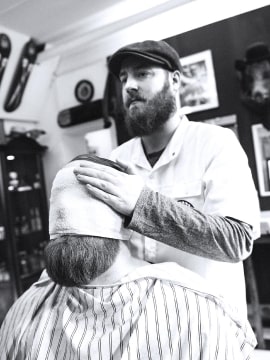 barber shaves